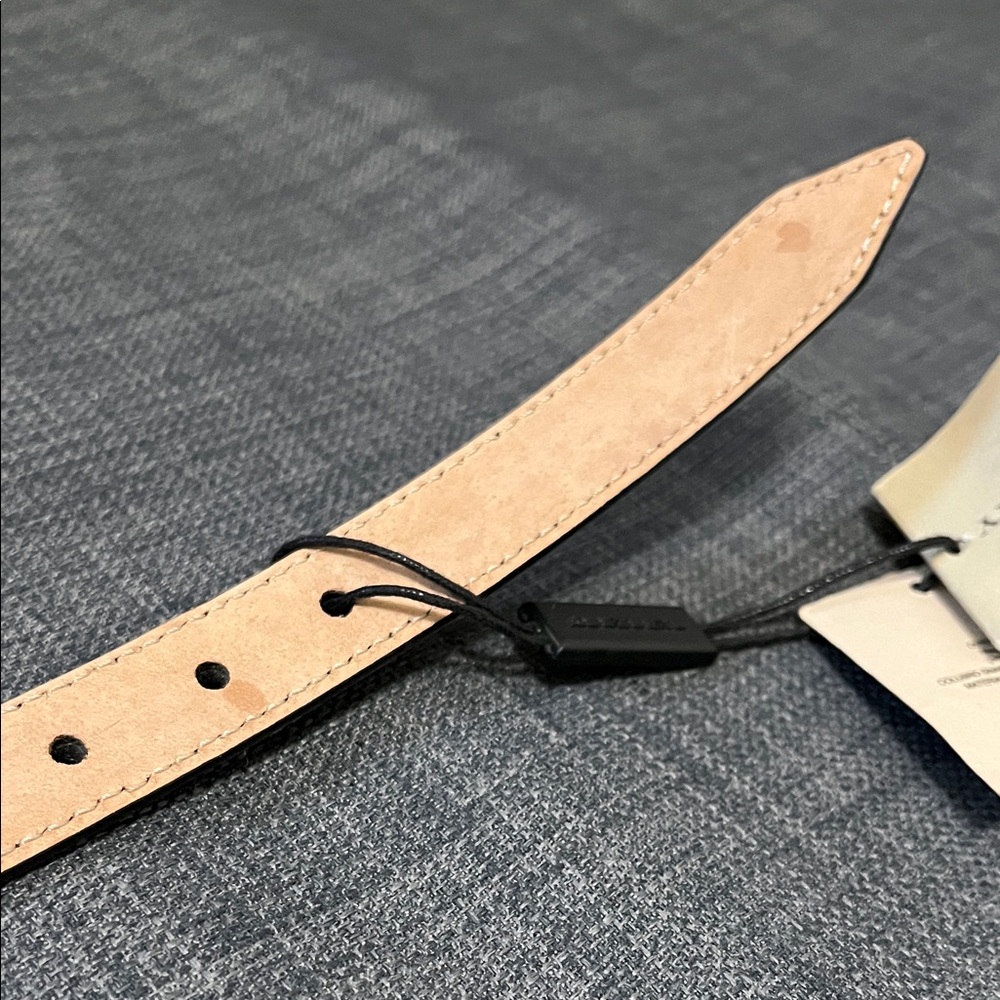 Burberry Pembrook snakeskin belt red claret - Picture 5 of 10